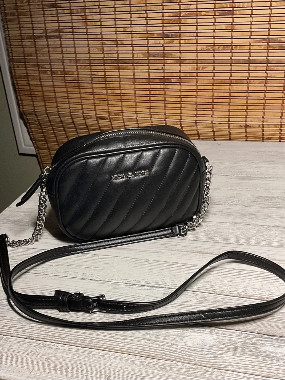 Michael Kors compact quilted